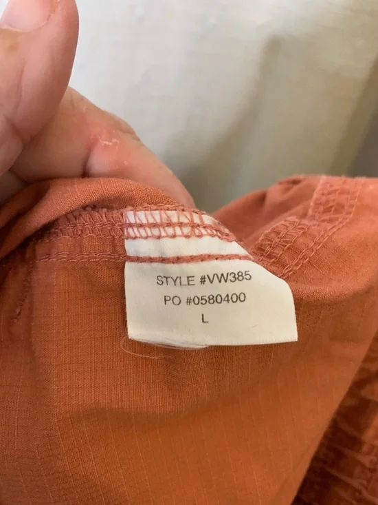 Vuori Ripstop Shorts Size L Drawstring Pull On Organic Cotton Athleisure Outdoor - Picture 10 of 10